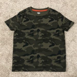 Old Navy Boys Camo Short Sleeve Tee